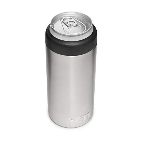 YETI Rambler 12オンス コルスター スリム缶クーラー:YETI 真空断熱 ステンレス製...
