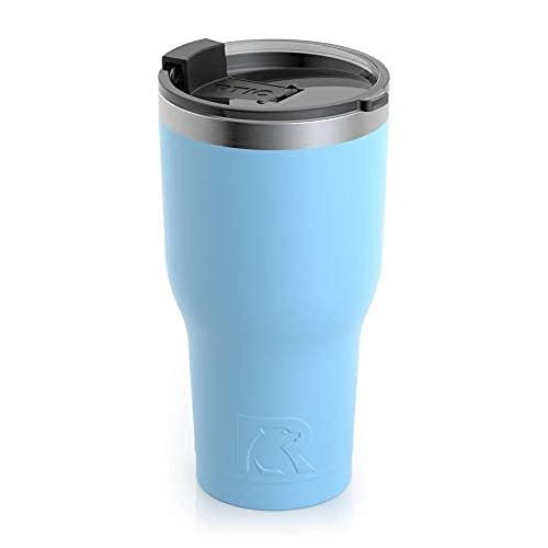 RTIC 30 OZ INSULATED TUMBLER STAINLESS STEEL COFFE...