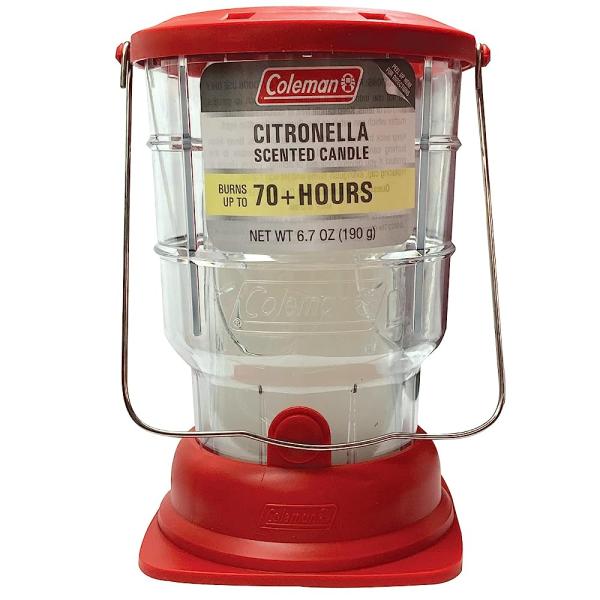 COLEMAN 70+ HOUR CITRONELLA CANDLE OUTDOOR LANTERN...