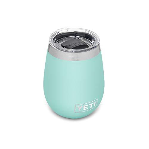 YETI Rambler 10オンス ワインタンブラー マグスライダー蓋付き 真空断熱 ステンレス製...
