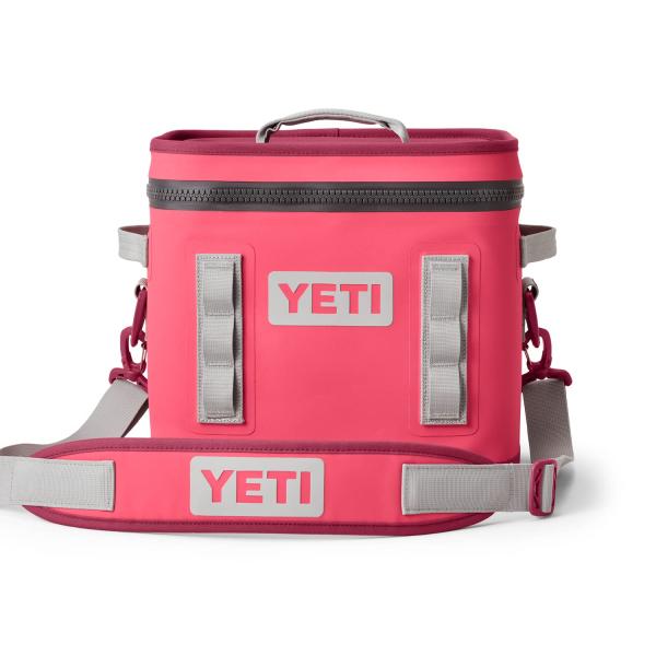 YETI Hopper Flip 12 ポータブルソフトクーラー:YETI、ビミニピンク