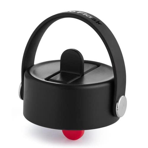 HYDRO FLASK WIDE MOUTH FLEX STRAW CAP, BLACK - WFS...