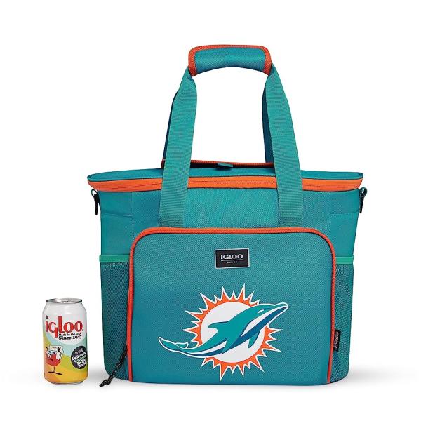 IGLOO LIMITED EDITION NFL 28 CAN TOTE NFL DOPHINS ...