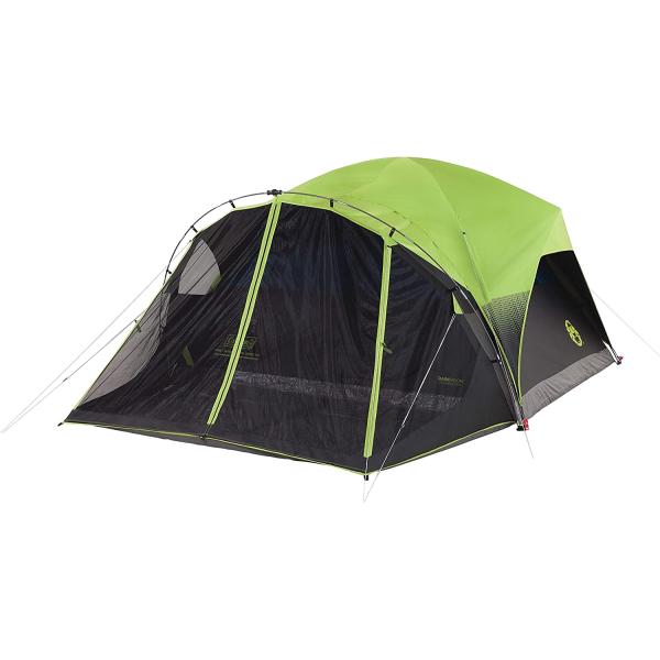 Coleman Camping Tent with Screen Room 4 Person Car...