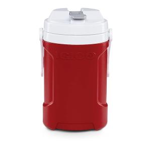 IGLOO RED 1/2 GALLON SPORTS JUG WITH HOOKS