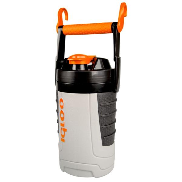 IGLOO PROFORMANCE 1 QUART WATER JUG, ORANGE/BLACK