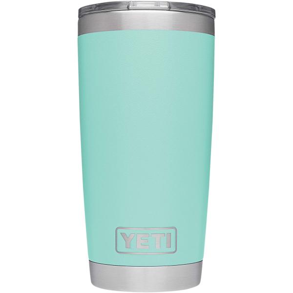 YETI Rambler 20オンス タンブラー 蓋付き 真空断熱 ステンレス製、シーフォーム