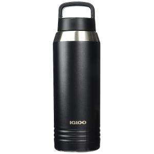 IGLOO 36 OZ VACUUM INSULATED BOTTLE BLACK