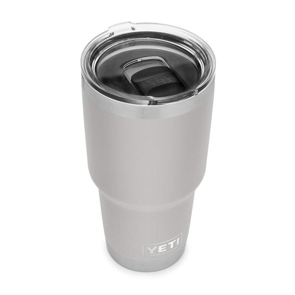 YETI Rambler 30オンス タンブラー マグスライダー蓋付き 真空断熱 ステンレス製、グラ...