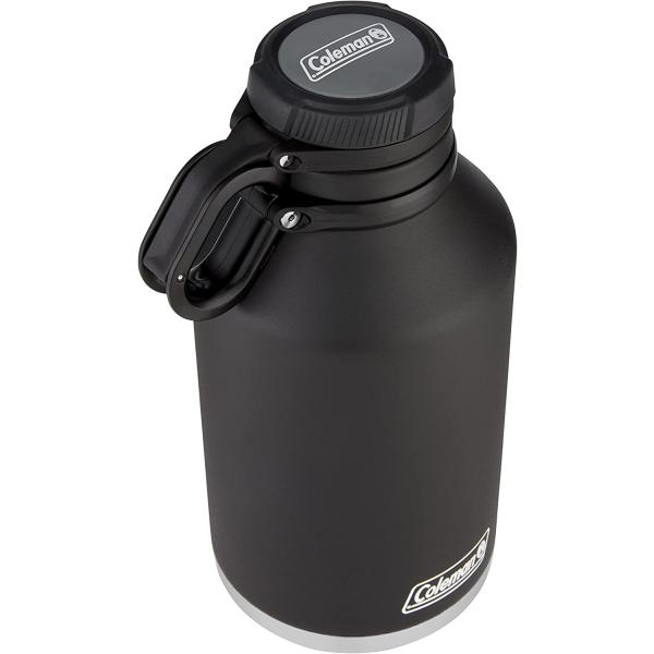 Coleman Insulated Stainless Steel Growler, Black, ...