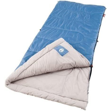 Coleman Sun Ridge 40°F Warm Weather Sleeping Bag, ...