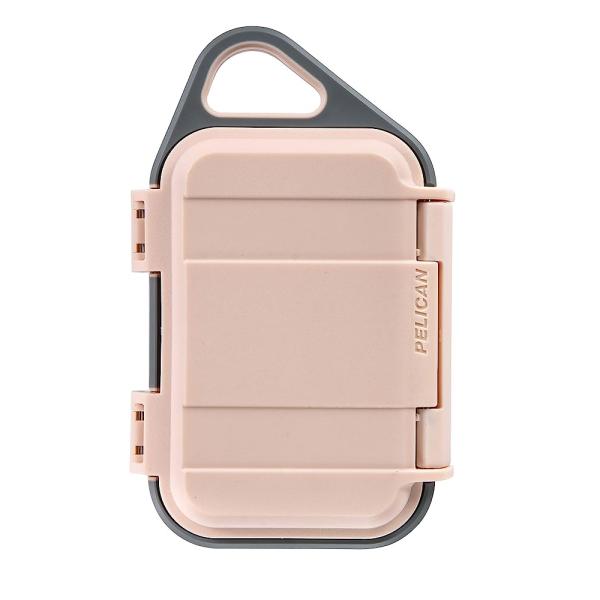 PELICAN GO G10 CASE - WATERPROOF CASE (BLUSH/GREY)