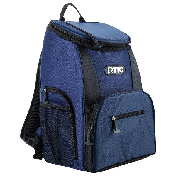 RTIC LIGHTWEIGHT BACKPACK COOLER, NAVY &amp; BLACK, 15...