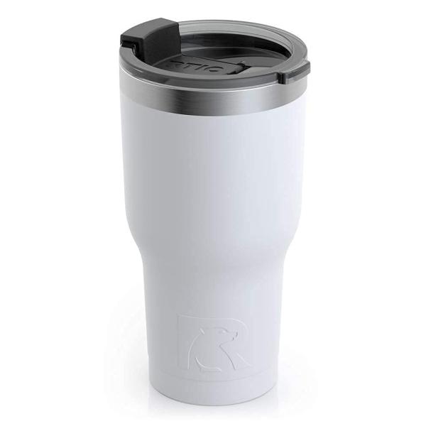 RTIC 20 OZ INSULATED TUMBLER STAINLESS STEEL COFFE...