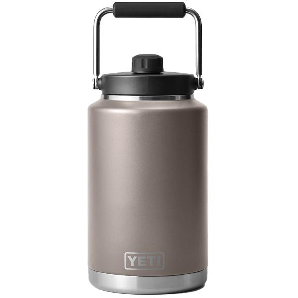 YETI Rambler 1ガロン ジャグ マグキャップ付き 真空断熱 ステンレス製、シャープテイル...