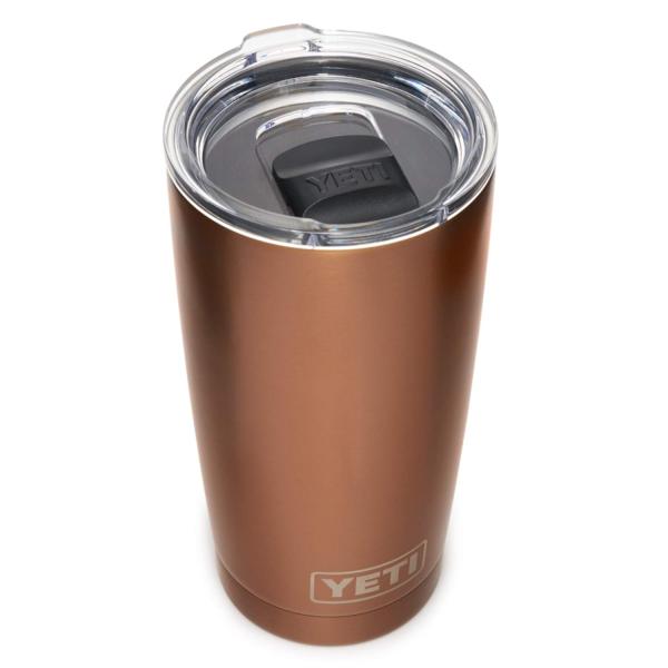 YETI Rambler 20オンス タンブラー マグスライダー蓋付き 真空断熱 ステンレス製、カッ...
