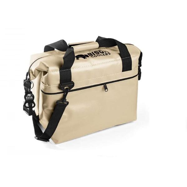 BISON COOLERS 12 CAN SOFT SIDED INSULATED COOLER B...