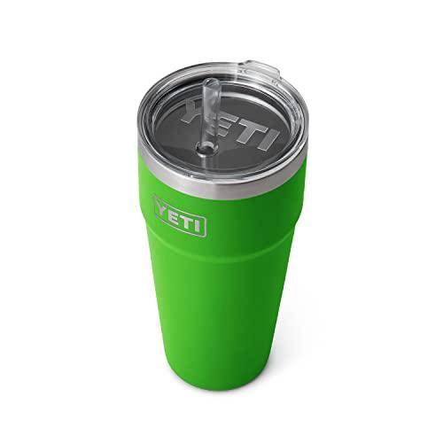 YETI RAMBLER 26 OZ STRAW CUP, VACUUM INSULATED, ST...