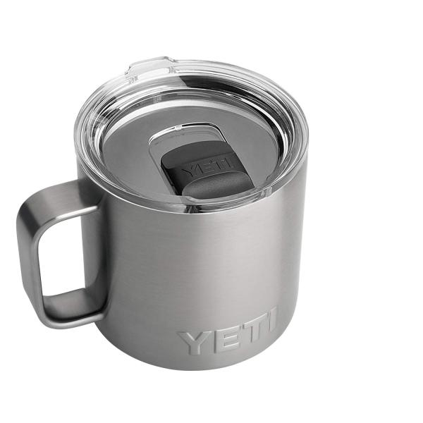 YETI Rambler 14オンス マグカップ マグスライダー蓋付き 真空断熱 ステンレス製、ステ...