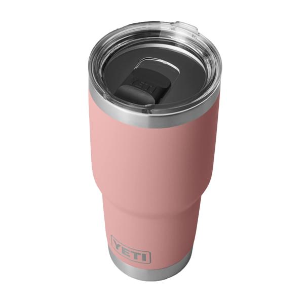 YETI Rambler 30オンス タンブラー マグスライダー蓋付き 真空断熱 ステンレス製、サン...