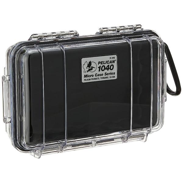 PELICAN 1040 MICRO CASE (BLACK/CLEAR), MODEL:1040-...