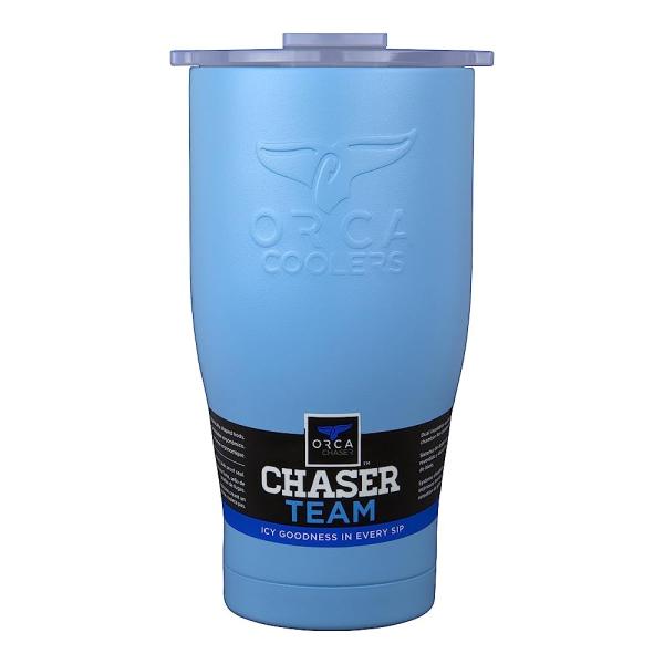 ORCA CHASER CUP, POWDER BLUE/WHITE, 27 OZ
