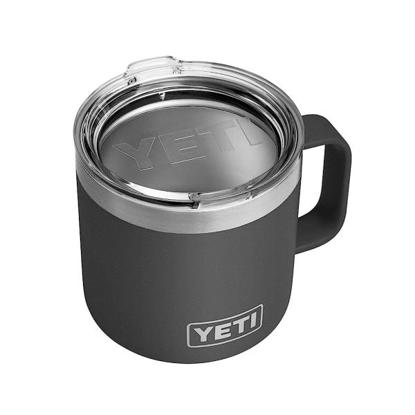 YETI RAMBLER 14 OZ MUG, STAINLESS STEEL, VACUUM IN...