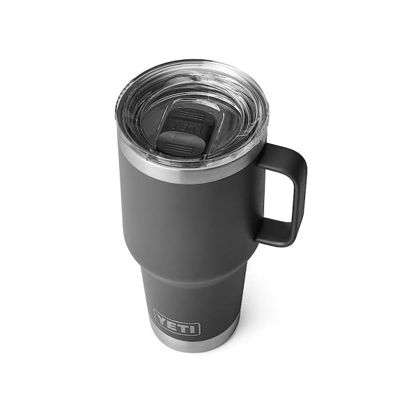 YETI RAMBLER 30 OZ TRAVEL MUG, STAINLESS STEEL, VA...