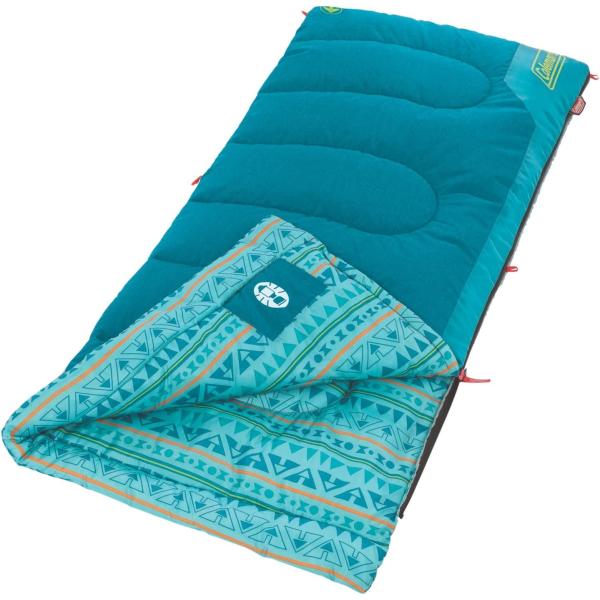 Coleman Kids Sleeping Bag 50°F Sleeping Bag for Ki...