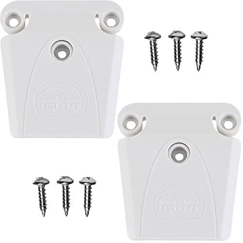 IGLOO SET OF 2 COOLER LATCH POSTS &amp; SCREWS (PART #...