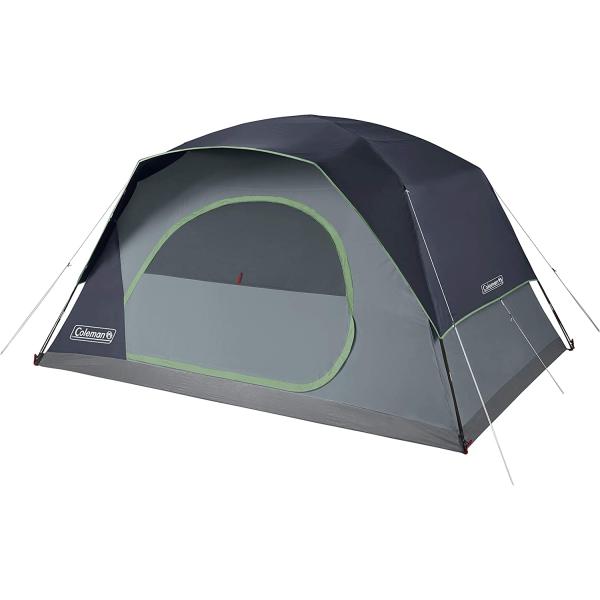 Coleman Skydome Camping Tent 4 Person, Blue