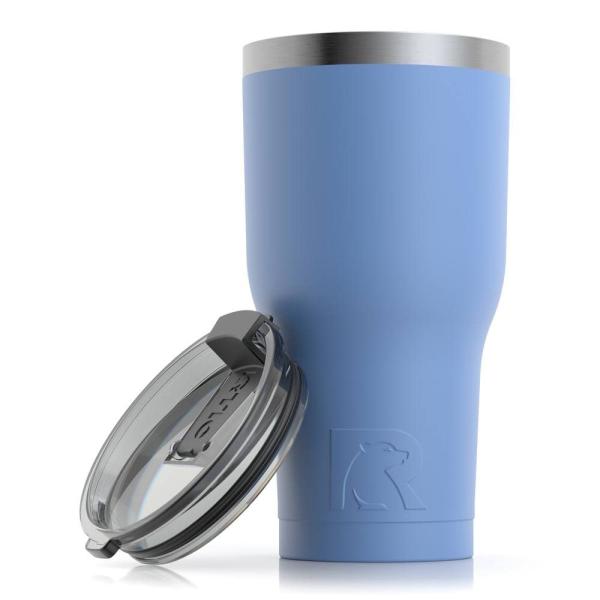 RTIC 30 OZ INSULATED TUMBLER STAINLESS STEEL COFFE...