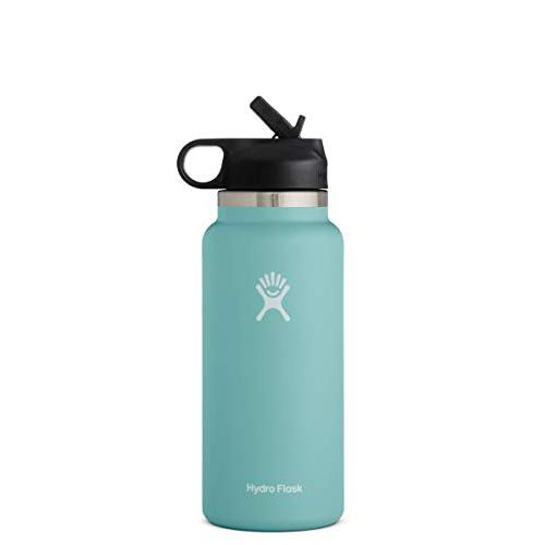 HYDRO FLASK WIDE MOUTH STRAW LID - STAINLESS STEEL...