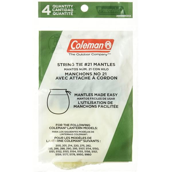 Coleman Tie-Style Mantle, 4-Pack