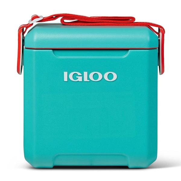 IGLOO TEAL 11 QT TAG ALONG TOO STRAPPED PICNIC STY...
