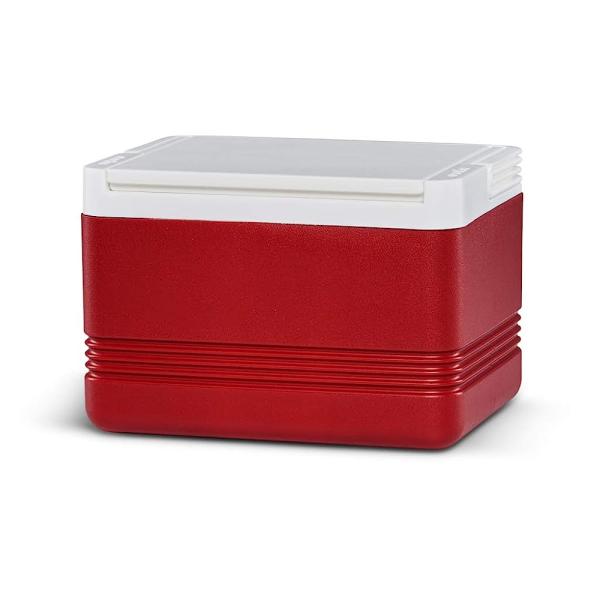 IGLOO LEGEND 6-CAN COOLER , RED, 5 QT