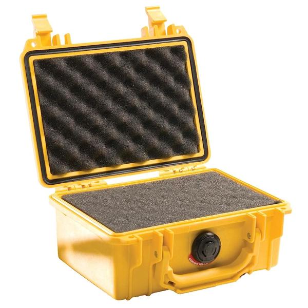 PELICAN 1120 CASE WITH FOAM (YELLOW)