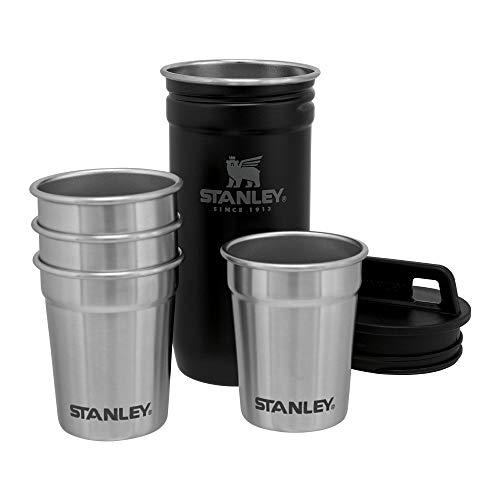 STANLEY ADVENTURE NESTING SHOT GLASS SET, 4 STAINL...