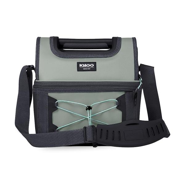 IGLOO GRIPPER MAXCOLD INSULATED 16-CAN LUNCH BAG C...
