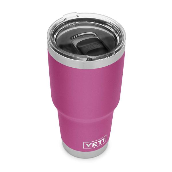 YETI Rambler 30オンス タンブラー マグスライダー蓋付き 真空断熱 ステンレス製、プリ...