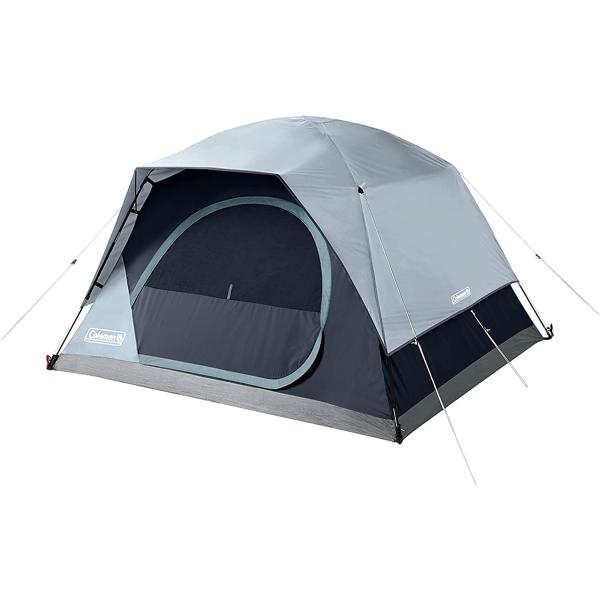 Coleman Skydome Camping Tent4-Person Tent with LED...