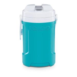 IGLOO AQUAMARINE 1/2 GALLON SPORTS JUG WITH HOOKS