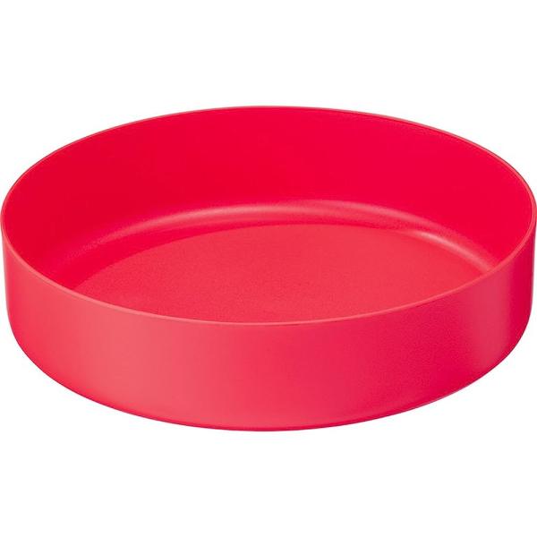 MSR DEEPDISH CAMPING PLATE, SMALL,RED