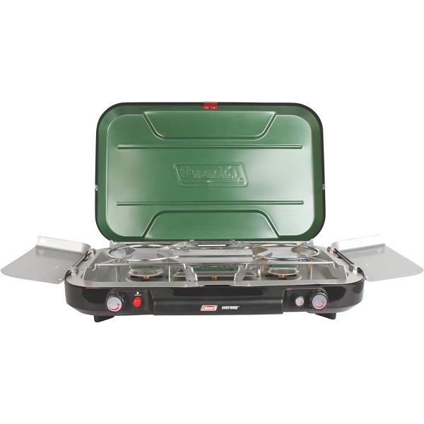 Coleman Eventemp 3 Burner Propane Stove Green, 5-d...