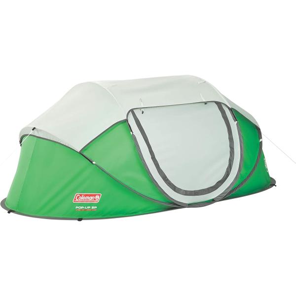 Coleman 2-Person Pop-Up Tent , Green/Grey