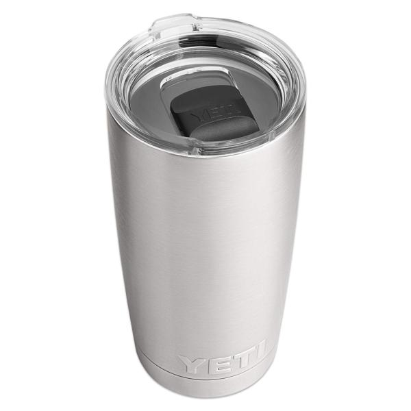 YETI Rambler 20オンス タンブラー マグスライダー蓋付き 真空断熱 ステンレス製、ステ...