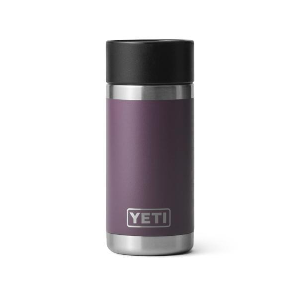 YETI Rambler 12オンス ボトル キャップ付き 真空断熱 ステンレス製、ノルディックパー...