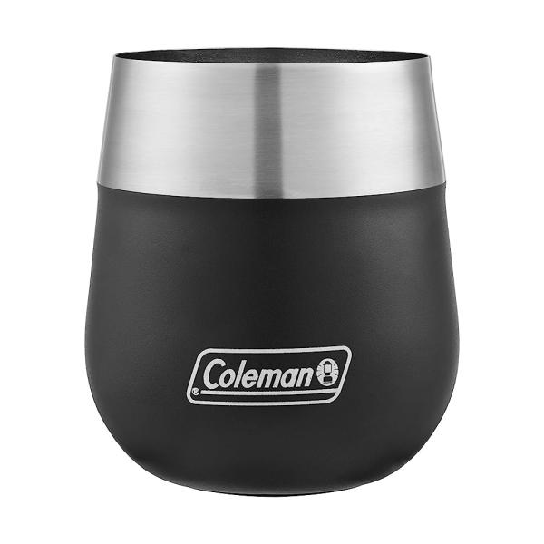 COLEMAN CLARET INSULATED STAINLESS STEEL WINE GLAS...