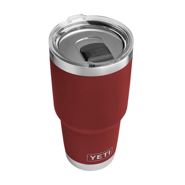 YETI Rambler 30オンス タンブラー マグスライダー蓋付き 真空断熱 ステンレス製、ブリ...