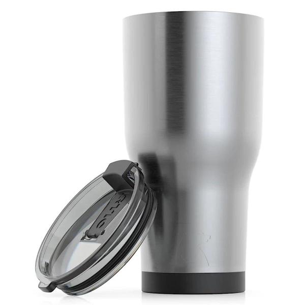 RTIC 40 OZ INSULATED TUMBLER STAINLESS STEEL COFFE...